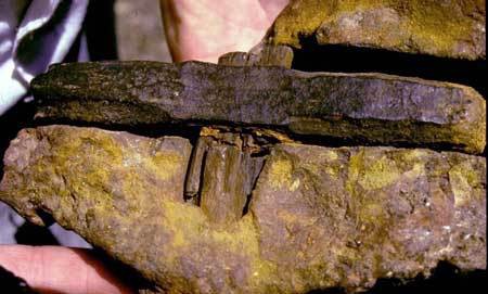 Texas: nález kladiva v kameni, vek: 110 až 115 miliónov rokov