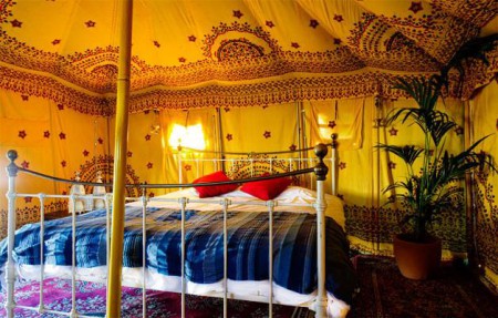 Spálňa kočovníkov